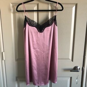 Revamped Mauve Slip Dress